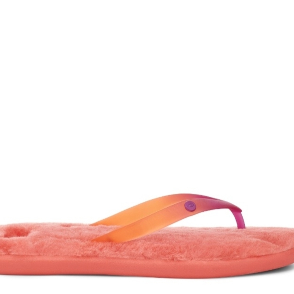 UGG Women's Fluffie II Flip Flop Sandle Sz 8